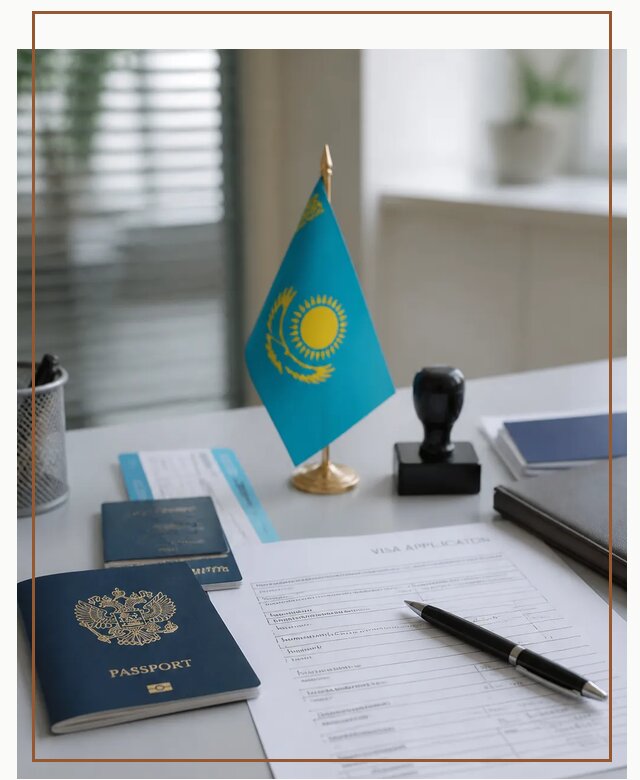 Оформление визы в Казахстан для поездки и работы в Сургуте