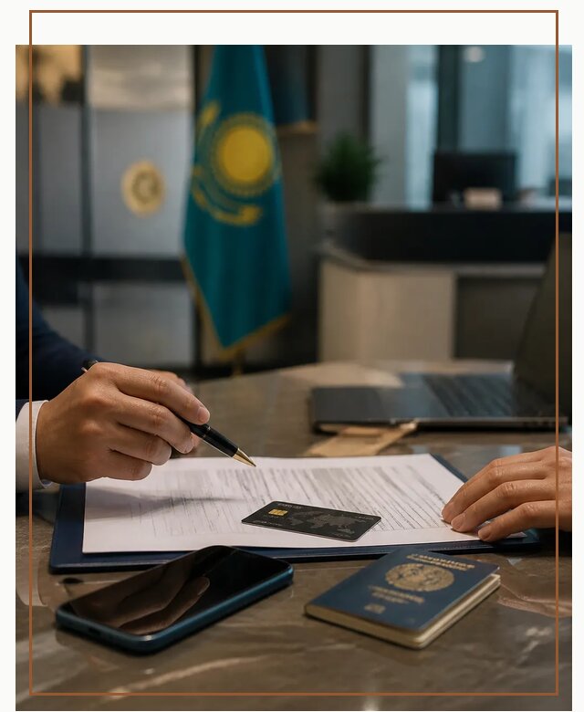 Открытие счета и банковской карты в Казахстане в Сургуте
